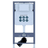 INSP-0000001 Aquatek Pneumo S50 Монтаж рама пневматическая для подв унитаза1130530100+звукоизоляцион прокладка INSP-0000001