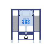 INSE-0000002.36 Aquatek Sensor SET Монтажная рама для подв унитаза 1130950100 для лиц с ограниченными возможностями + панель смыва KDIS-0000036 INSE-0000002.36
