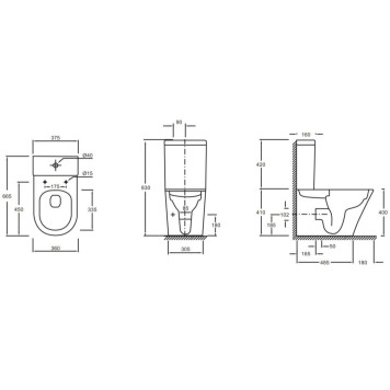 ETAB232-00 RODIN+ Бачок с нижним подводом воды RU ETAB232-00-1