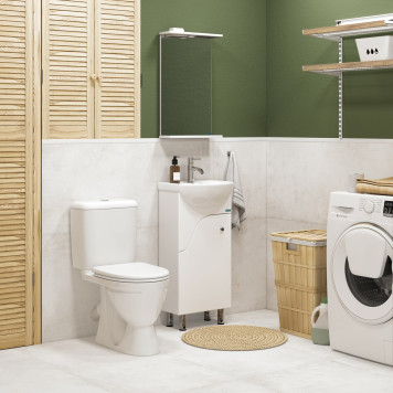 МАНГО 02 Тумба напольная 390х720х211 (подходит умывальник мебельный Манго 40) MNGSACW400110F1-5