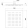 AQ2076MB квадратный верхний душ 2502507 мм, матовый черный AQ2076MB