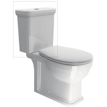878111 CLASSIC Бачок для напольного унитаза (без механизма), цвет белый 878111-2