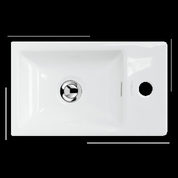 FEST 40 Умывальник (WB.FN/Fest/40-C/WHT.G/S1) WB.FN/Fest/40-C/WHT.G/S1-1