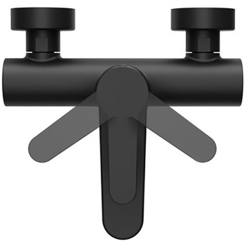 Смеситель для ванны PU 022.20/150 черный X070185-3