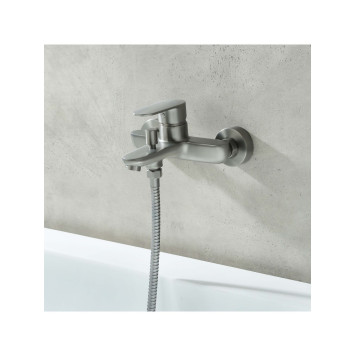 AQ1840BGM НИКА смеситель для ванны, оружейная сталь AQ1840BGM-4