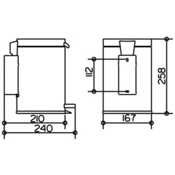 14977010000 PLAN Ведро для мусора настенное, 3л, хром (с эффектом полированной нержавеющей стали) 14977010000-1