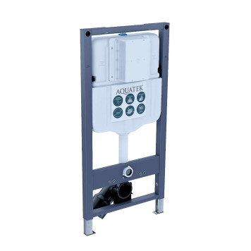 INSP-0000002 Aquatek Pneumo N49 Монтаж рама пневматическая для подв унитаза1130500100+звукоизоляцион прокладка INSP-0000002-1