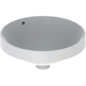 500.700.01.2 Geberit VariForm Раковина встраиваемая в столешницу круглой формы, D=40 см, без отв. под смеситель, с отв. перелива 500.700.01.2