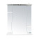 ЛИРА Зеркало 600х700х235, бел LRSAMR65018W1