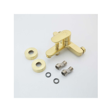 AQ1840BG НИКА смеситель для ванны, шлиф.золото AQ1840BG-3