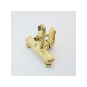 AQ1840BG НИКА смеситель для ванны, шлиф.золото AQ1840BG-4