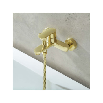 AQ1840BG НИКА смеситель для ванны, шлиф.золото AQ1840BG-6