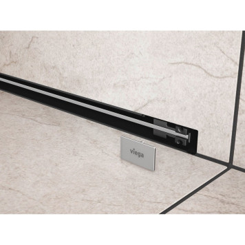 736552 Advantix Vario душевой лоток для встраивания в стену, проп. способность 0,45 л/с, L=300-1200, H=90-160, модель 4967.10 736552-4