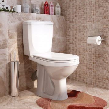 43901110302 Унитаз-компактЭлисса - ОптимаСтандарт, подвод воды нижний, косой выпуск (старый арт. 43901130302) 43901110302-2