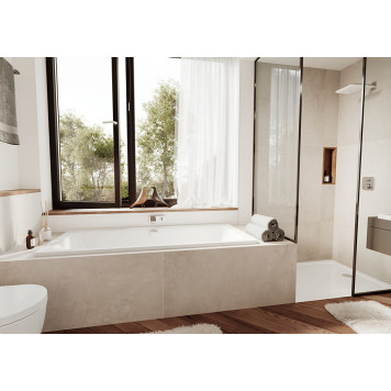 Ванна Cayono Duo Мод.724 170х75x41 белый + easy-clean 272400013001-2