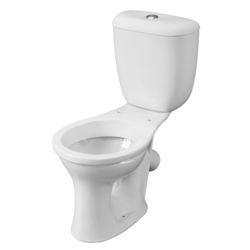 1P3016S0000BF Унитаз-компакт Виктория белый, сидение полипропилен (арт. 188016S0020B0), кос вып 1.P301.6.S00.00B.F-1