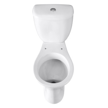 1P3016S0000BF Унитаз-компакт Виктория белый, сидение полипропилен (арт. 188016S0020B0), кос вып 1.P301.6.S00.00B.F-4