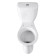 1P3016S0000BF Унитаз-компакт Виктория белый, сидение полипропилен (арт. 188016S0020B0), кос вып 1.P301.6.S00.00B.F