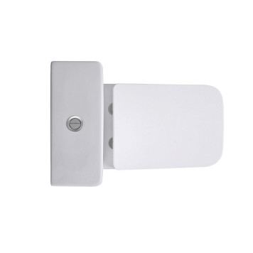 AQ2914-00 АМАДЕО Унитаз напольный безободковый с бачком 635385820, горизонтальный выпуск, тонкое сиденье с механизмом плавного закрывания, крепеж AQ2914-00-2