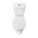 1P2155S0000BF Унитаз-компакт Pro белый, сидение полипропилен (арт. 188055S0020B0), гор вып 1.P215.5.S00.00B.F