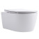 AQ1106-00 ЕВРОПА Унитаз подвесной безободковый 490360250мм, тонкое сиденье с механизмом плавного закрывания, крепеж AQ1106-00