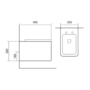 SET AQUATEK ЛИБРА N-14 cm (рама AQUATEK Standard INS-0000014(без клавиши и крепежа)+унитаз ЛИБРА New компакт AQ1148N-00 с тонким сиденьем soft-close SET AQUATEK ЛИБРА N-14 cm-4