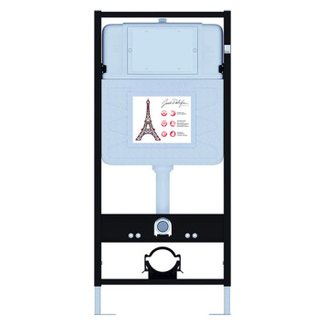 E21731RU-00 Унитаз c инсталляцией Aleo, сиденье тонкое микролифт, панель для двойного смыва, глянцевый белый (E36495-NF+E36496-00+EDAH132-0+E33127-0) E21731RU-00-6