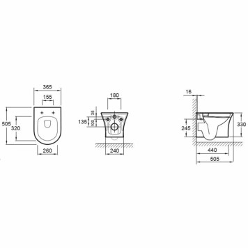 E21731RU-CP Унитаз c инсталляцией Aleo, сиденье тонкое микролифт, клавиша хром (EDAH132-0+E33127-0+E36495-NF+E36496-CP) E21731RU-CP-7