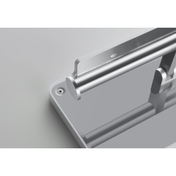 AQ4919CR ЕВРОПА бумагодержатель двойной с полкой AQ4919CR-8