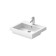 Duravit Vero Раковина 55x46.5см., встраиваемая, 1 отв., с переливом, цвет: белый. 0315550000