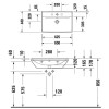 Duravit D-Neo Раковина накладная 65х44см, с переливом, с 1 отв., цвет: белый. 2366650000