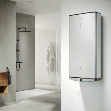 Водонагреватель электрический накопительный Ariston ABSE VLS PRO PW 50 л плоский нержавеющая сталь-4