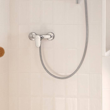 Hansgrohe Rebris E Смеситель для душа, настенный, цвет: хром. 72640000-1