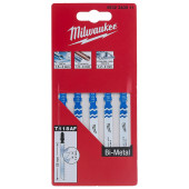 Пилка для лобзика Milwaukee T118AF Bi-Metal 55мм (5шт) (011)