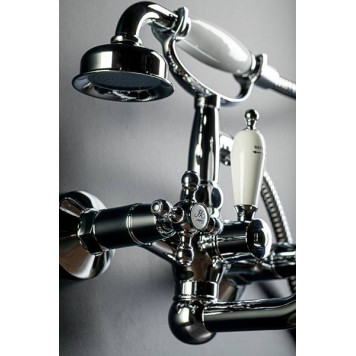 Boheme Brillante Presente Смеситель для ванны, душевой комплект, цвет: хром 353-3