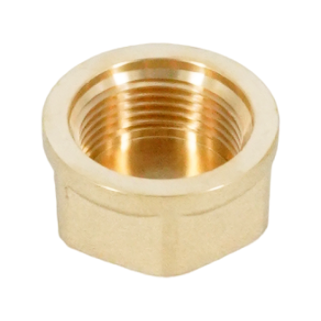 Заглушка, ELSEN, Metalit, В, 3/4, латунь, CN