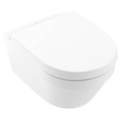 VilleroyBoch Architectura Комплект Унитаз-подвесной 37х53х33см., сиденье с функцией QuickRelease, Softclose, цвет: альпийский белый. 4694HR01