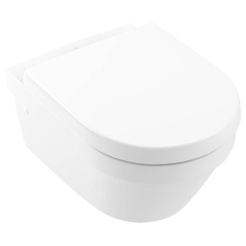 VilleroyBoch Architectura Комплект Унитаз-подвесной 37х53х33см., сиденье с функцией QuickRelease, Softclose, цвет: альпийский белый. 4694HR01