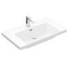 VilleroyBoch Subway 3.0 Раковина 80х47х16.5см., 1 отв., подвесная, цвет: альпийский белый. 4A708001