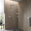 TOTO Showers Ручной душ, 110x75x248мм, трёхрежимный, Comfort Wave, Active Wave, Warm Spa, цвет: хром