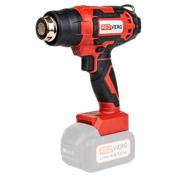 Фен строительный аккумуляторный REDVERG RD-HG18/U (без акк, без з/у)-1