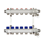 Комплект коллекторов Ридан SSM-6R set с кронштейнами, 6 контуров 088U0976R