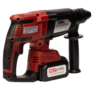Перфоратор аккумуляторный бесщеточный REDVERG RD-RH18-24BLK/U-2