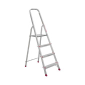 Стремянка Алюмет 4 ступени стальная оцинкованная