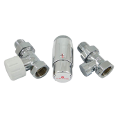 Комплект подключения прямой STANDARD MINI 1/2 (хром) с термоголовкой MINI DIAMANT М30х1,5