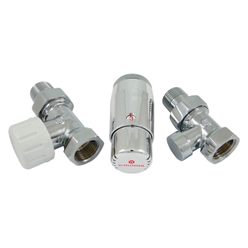 Комплект подключения прямой STANDARD MINI 1/2 (хром) с термоголовкой MINI DIAMANT М30х1,5