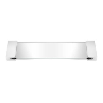 Decor Walther Classic Tab 34 Лоток универсальный 34x12см, прозрачное стекло, настольный, цвет: хром. 0848702