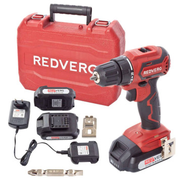 Шуруповерт аккумуляторный бесщеточный REDVERG RD-S18MBL/U-5