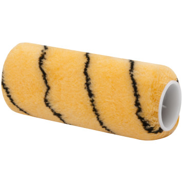 Ролик полиакриловый, бежевый с черной полоской, диам. 40/61 мм; ворс 10,4 мм, 150 мм-1