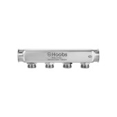 Коллектор Hoobs, нерж. сталь, без регулировки, 1 х3/4 -6 вых.. HB-INCGO-111506